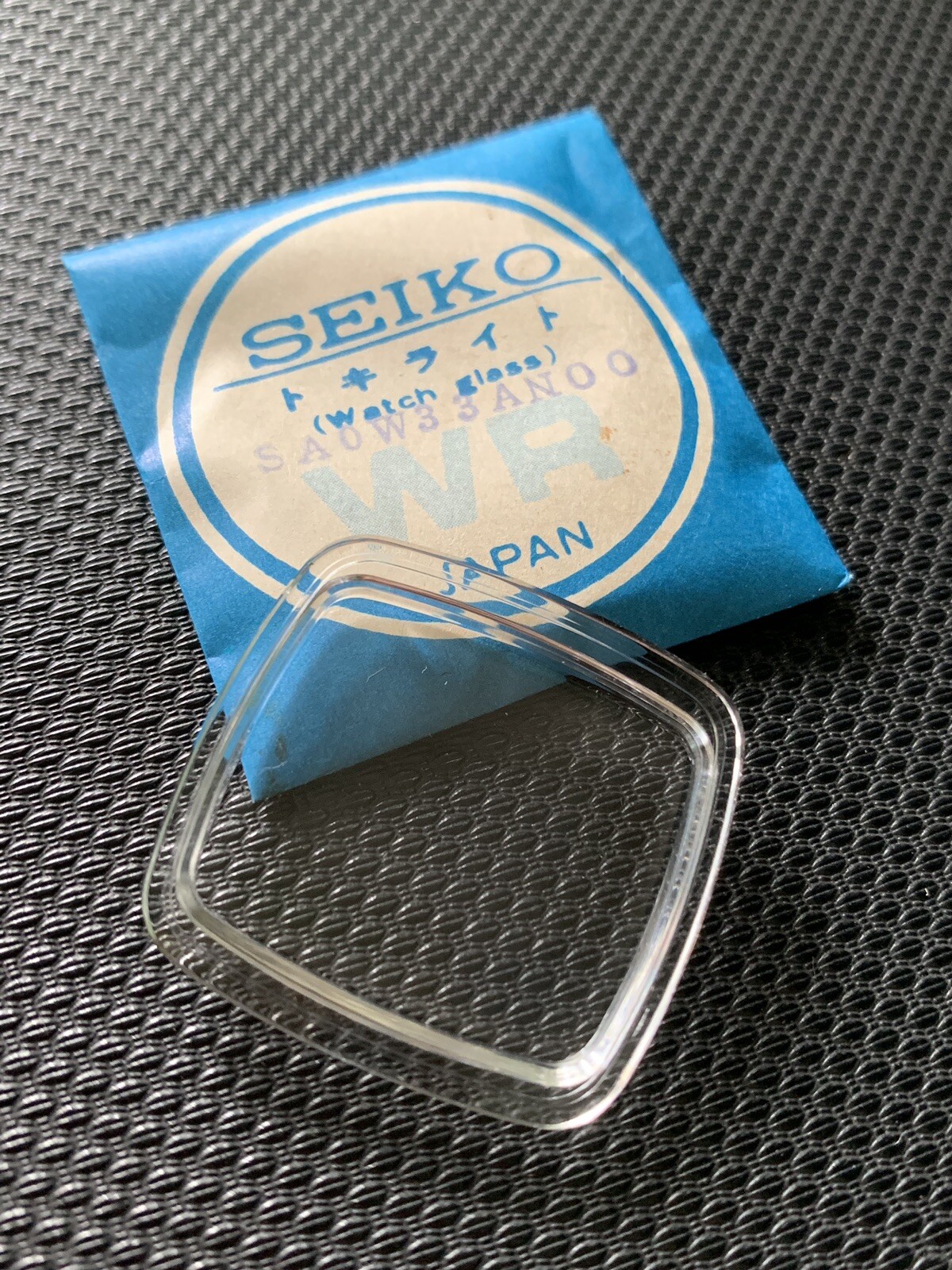 NOS GENUINE CRYSTAL FOR VINTAGE KING SEIKO 5206-5020 5246-5010 KS SA0W33AN