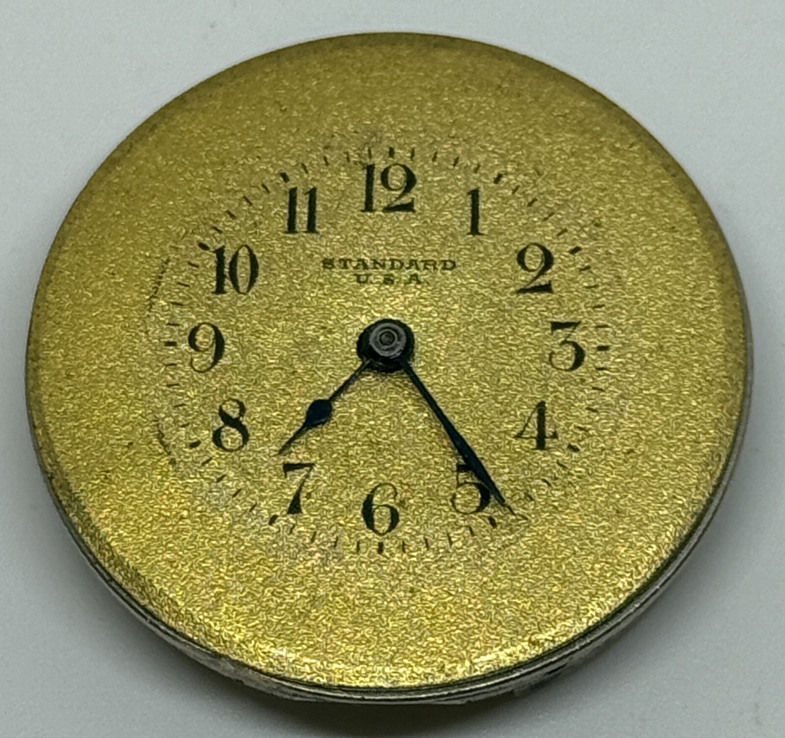NEW YORK STANDARD WATCH MOVEMENT 7 Jewels USA Does Not Run/For Parts