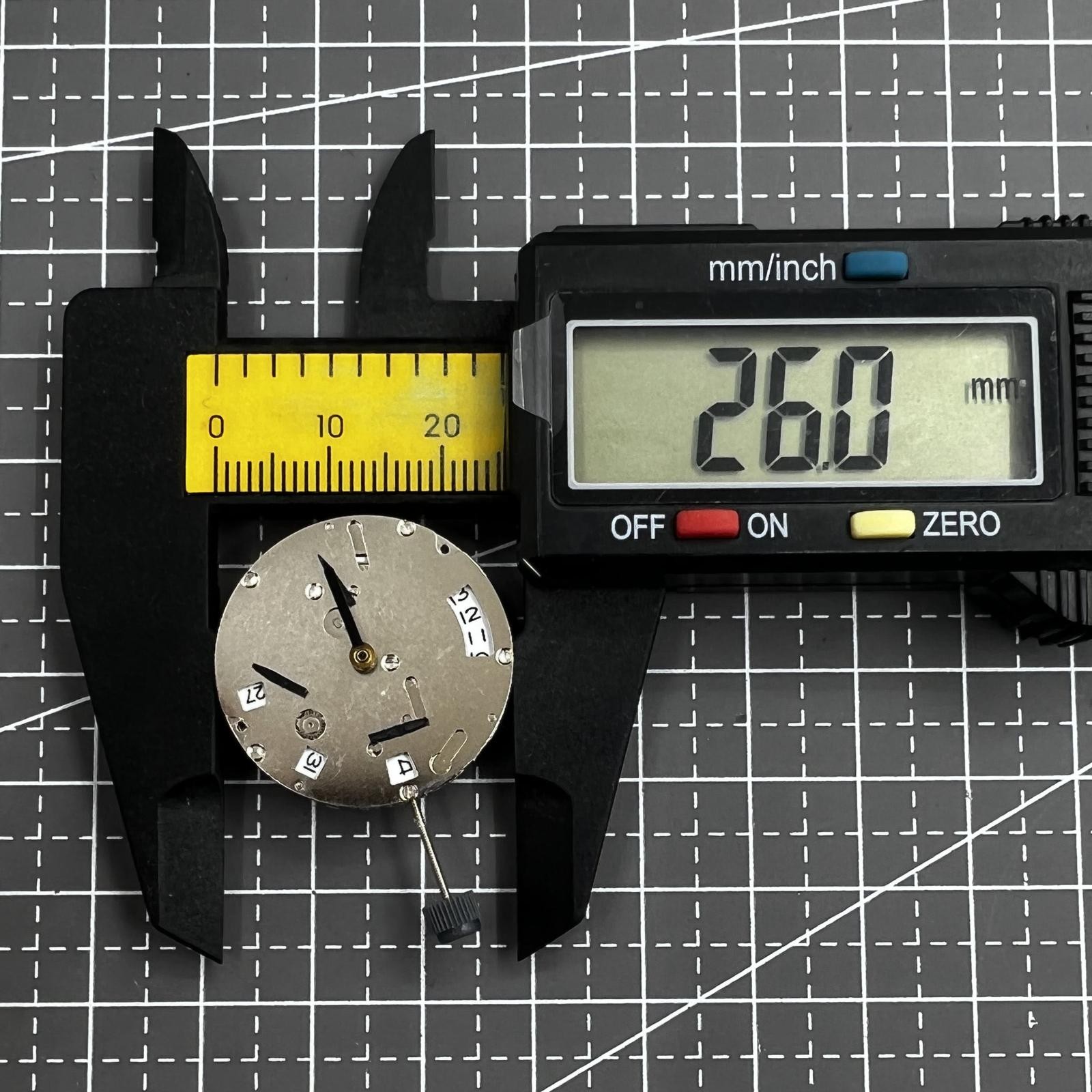 CMM1534-2813 Mingzhu Silver Automatic Mechanical Movement 6 Hands Small Second