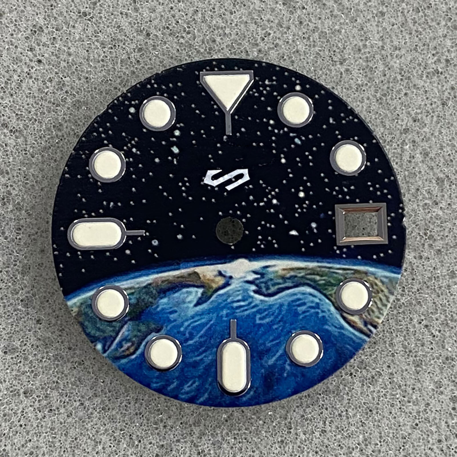 28.5MM Starry Night Dial Watch Dial Watch Accessories for NH35/36/4R/7S Movement