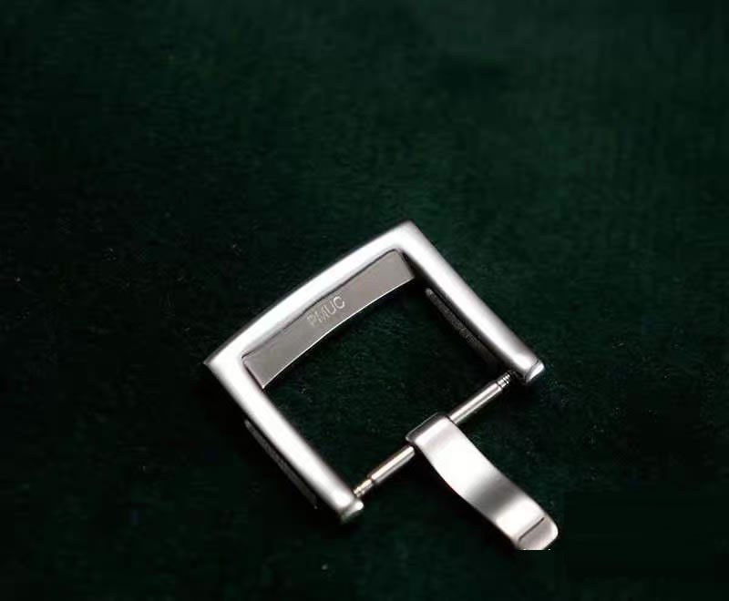 MONTBLANC LEATHER STRAP TIMEWALKER PIN BUCKLE 20MM STEEL BUCKLE
