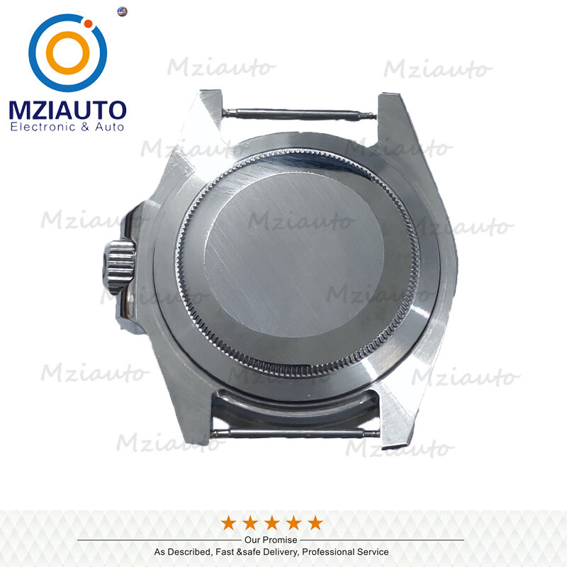 40mm For NH35 NH36 4R35 4R15 SKX007 Movement Black Ceramic Bezel Watch Case