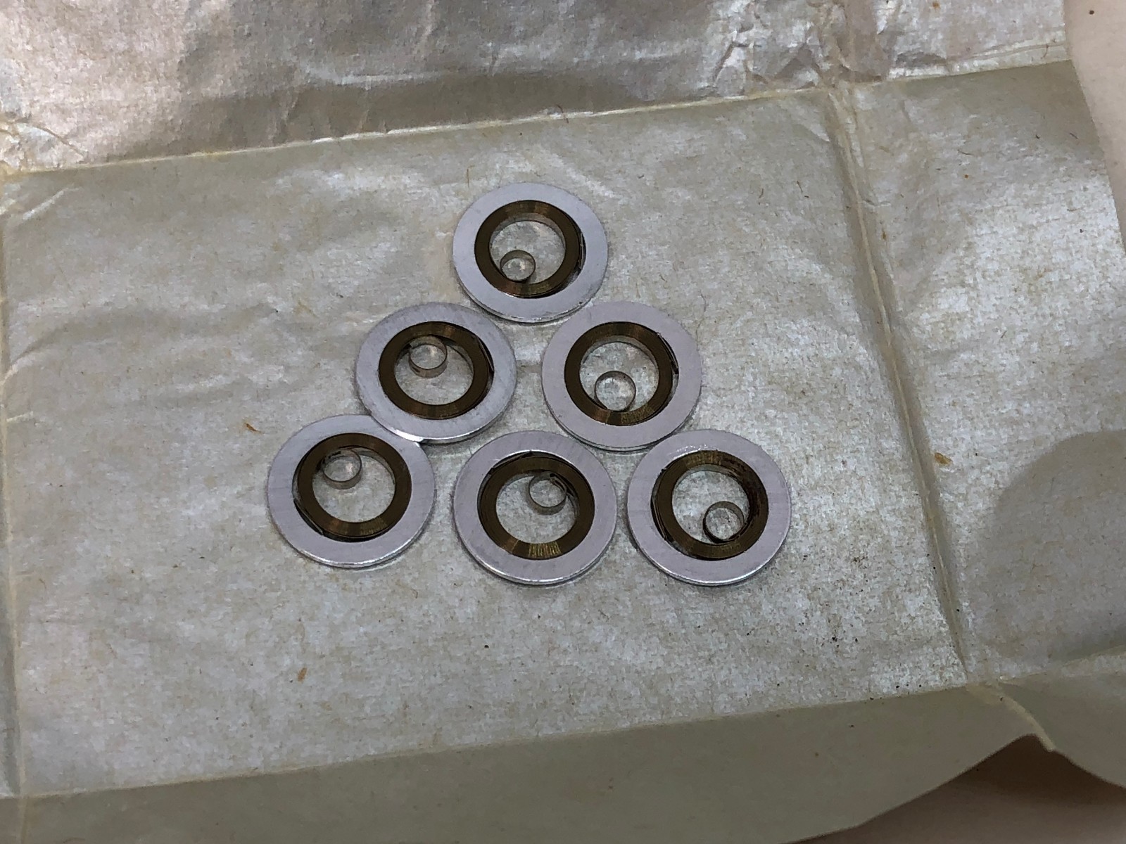 NEWTEX Incansables 6 RESSORTS 1/2 dz. for Watches. 1.00 / 0.09 / 220 / 7 1/2