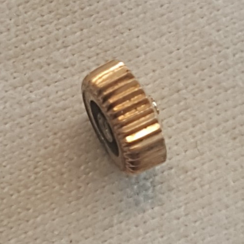 Cortebert Gold Plated Water Resistant Crown