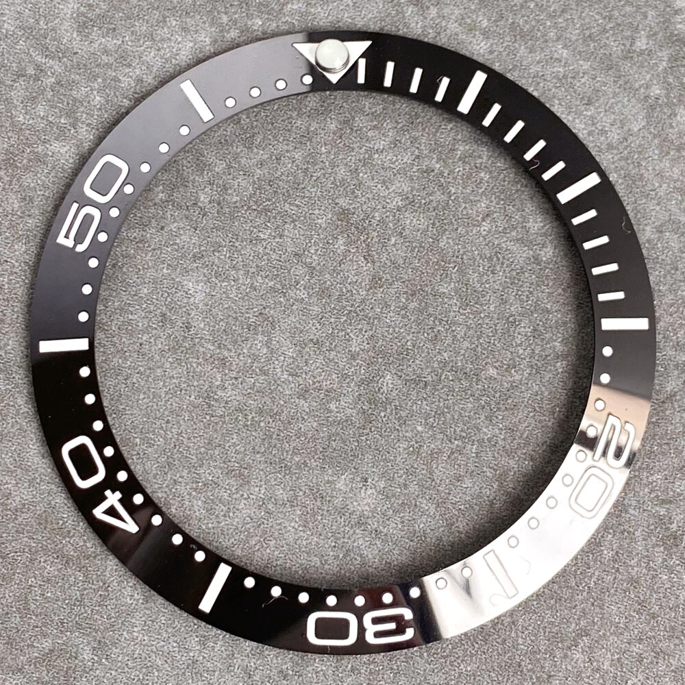 39.8mm Black Blue Green RED Ceramic Bezel Insert For 43mm SEA Yatch Mens Watch