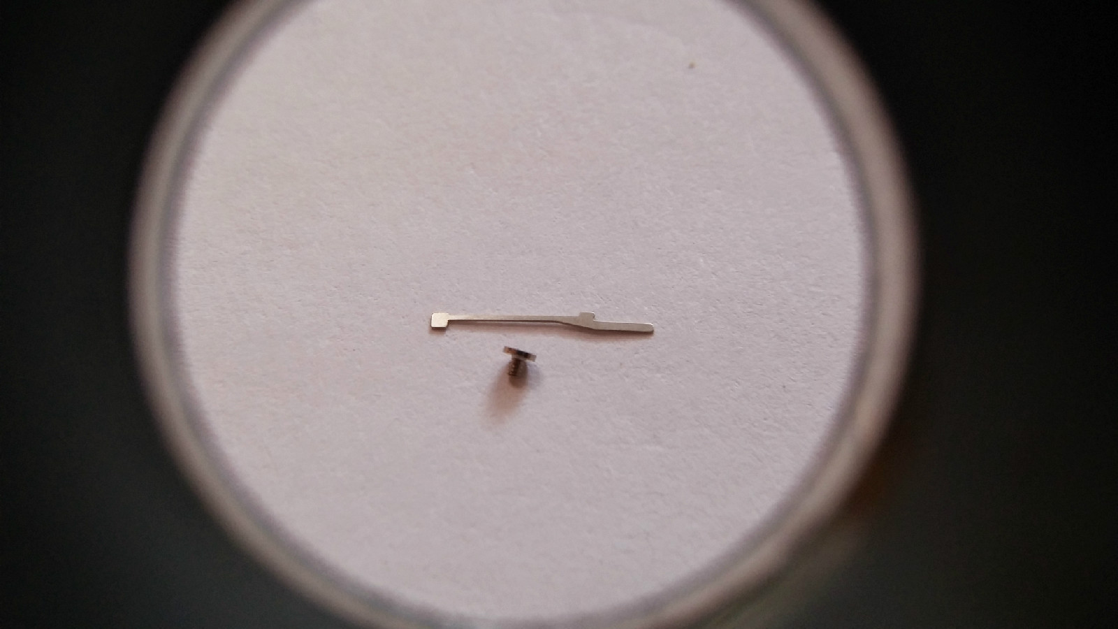 Le Coultre watch part 910 911 7434 “click combination” with screw