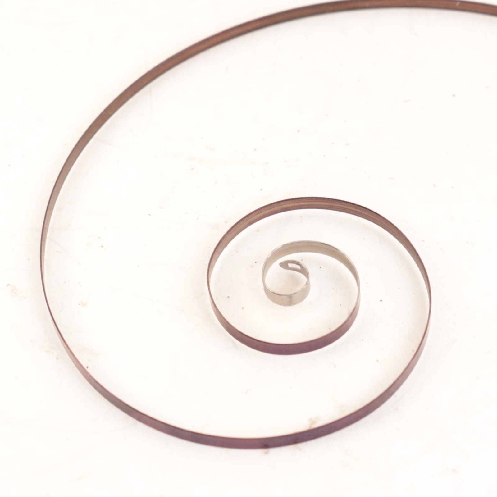 Waltham Mainspring 14 Size Pocket Watch Mainspring 1874 Model No. 2210 – DF609