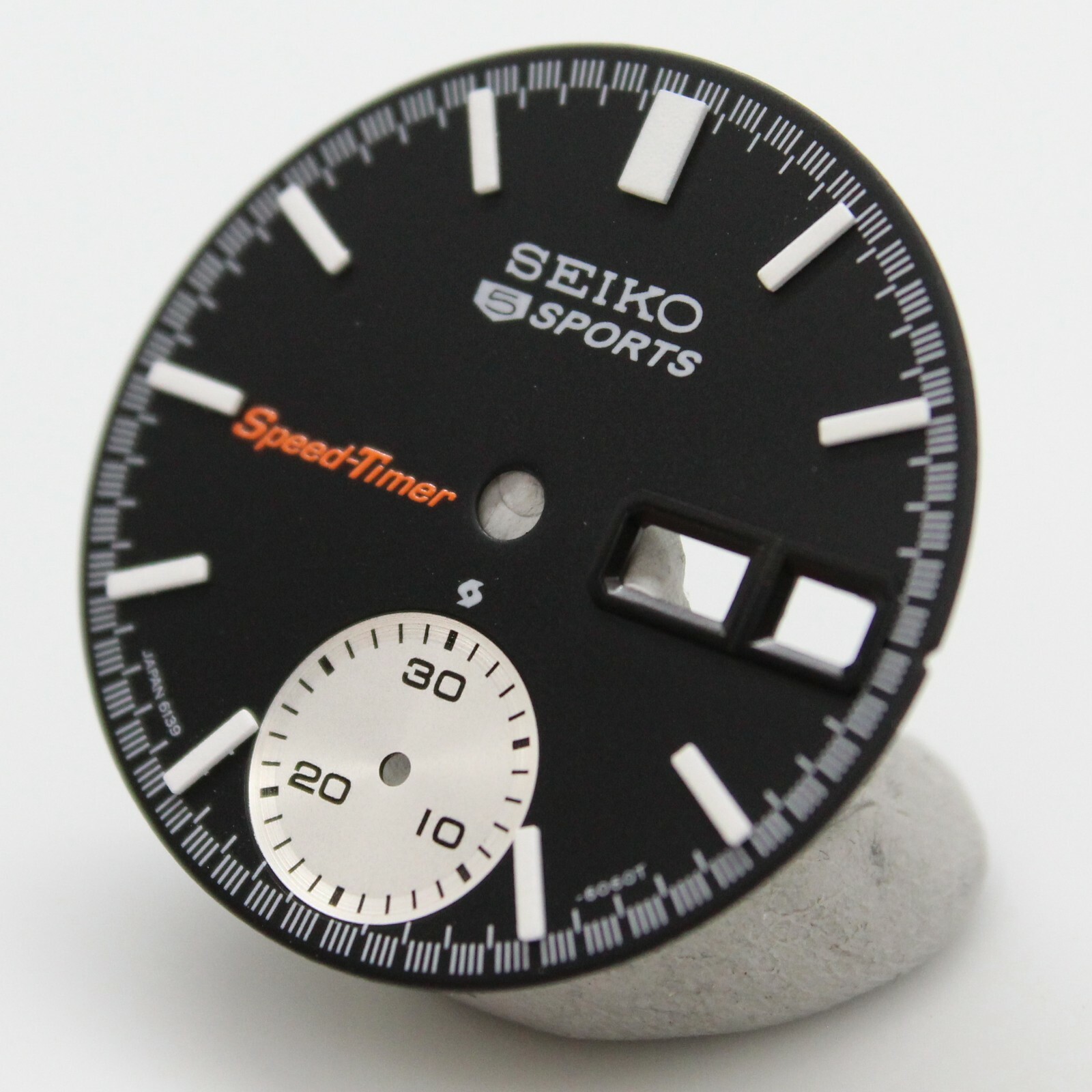 Dial SEIKO Chrono 6139-6030 6139-6031 6139-6032 Black Speed Timer speedtimer