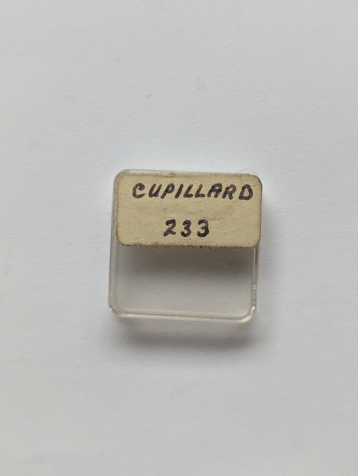 Cupillard 233 Mechanical Watch Setting Lever