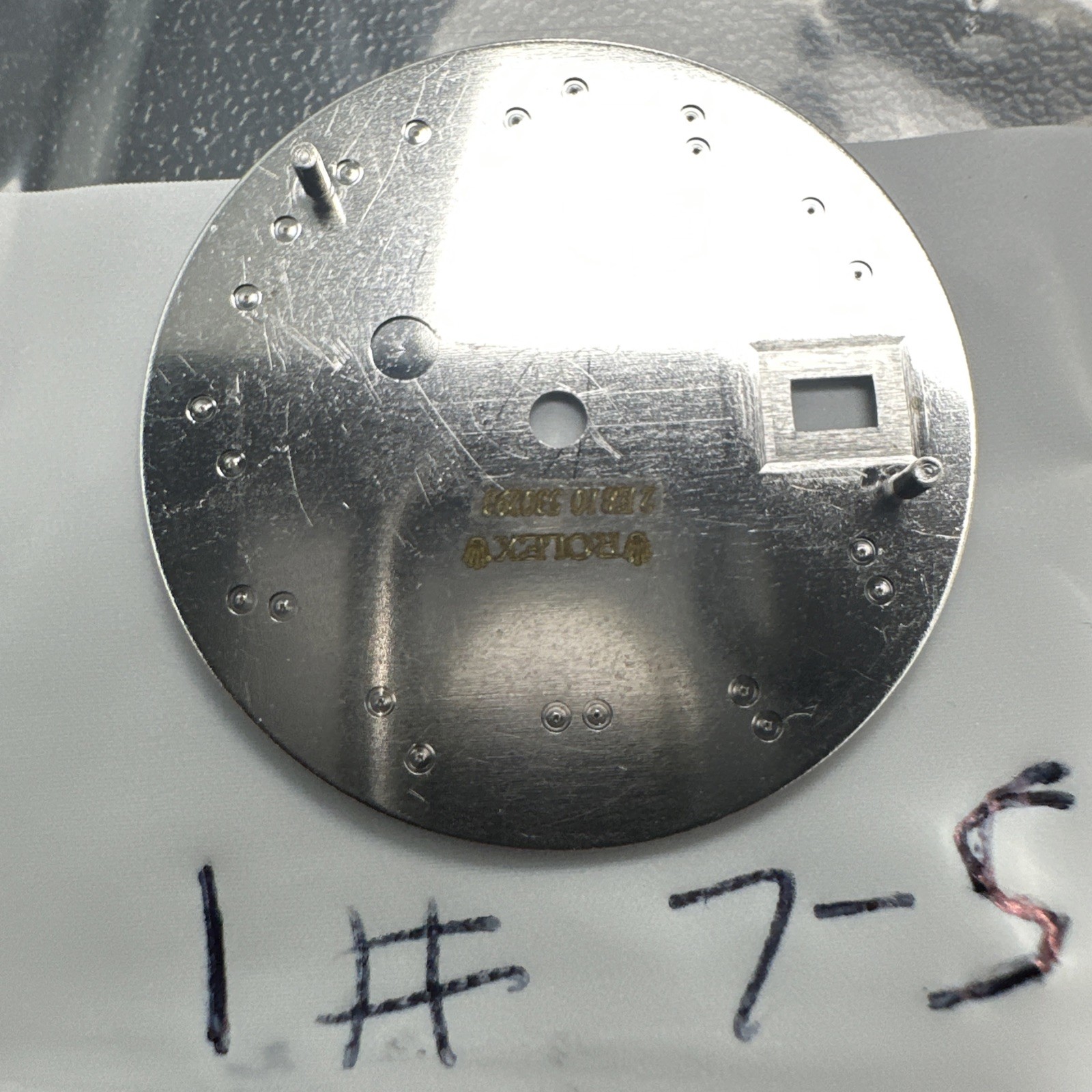 Rolex Dial Roman Silver 36mm Datejust S/S 116200/116234 Genuine Authentic