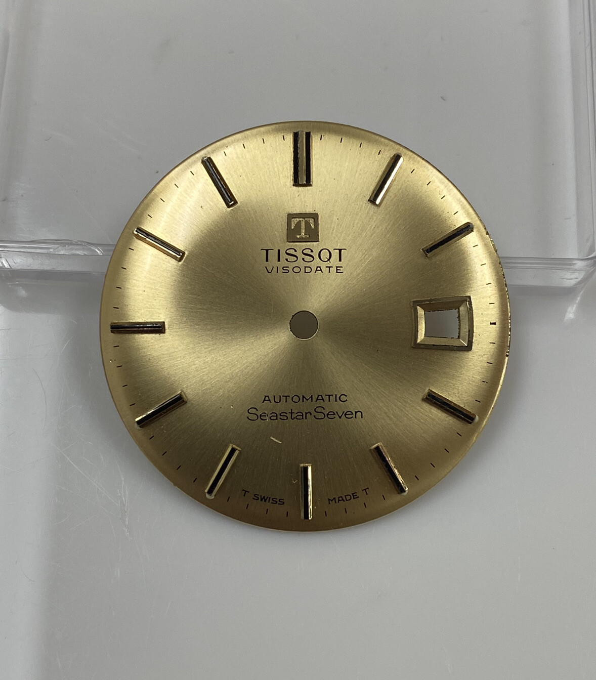 Genuine Vintage Tissot Visodate Seastar Seven Automatic 315T Gold 29.5mm Dial