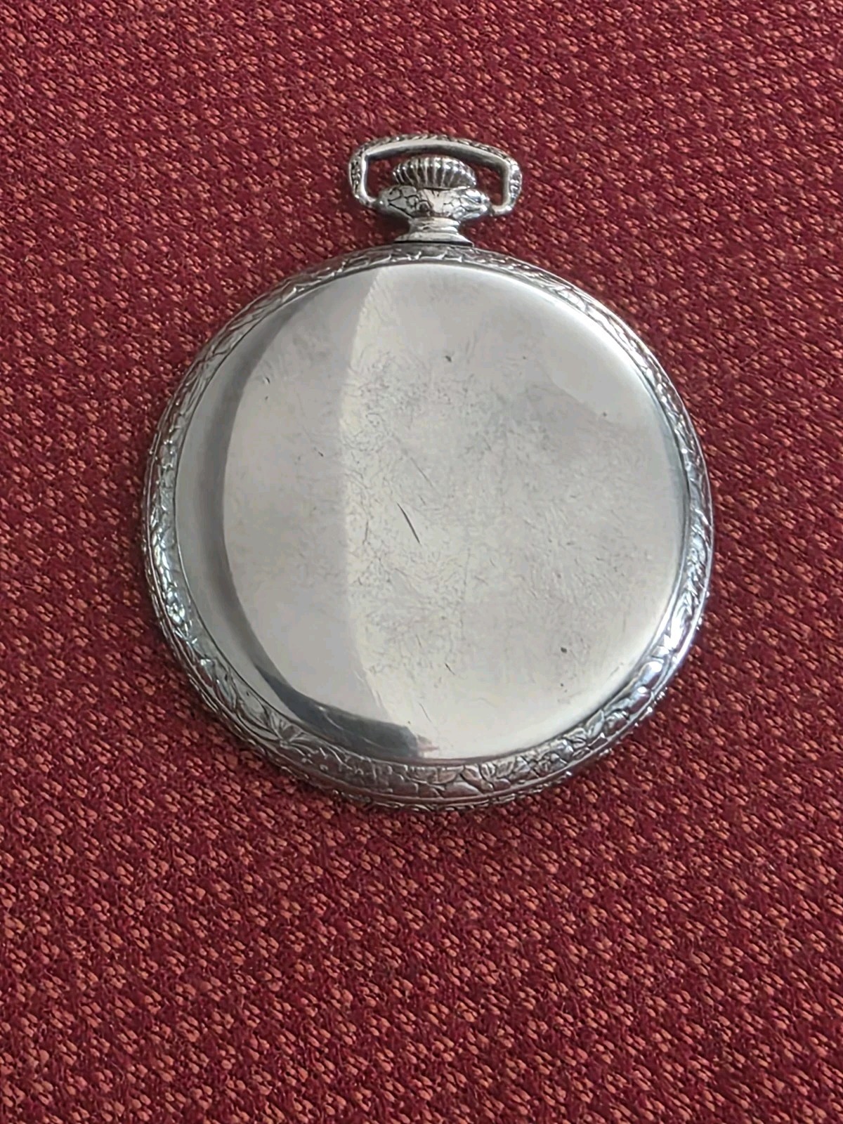 Vintage Star Watch Com. 12s Nickel Pocket Watch Case.