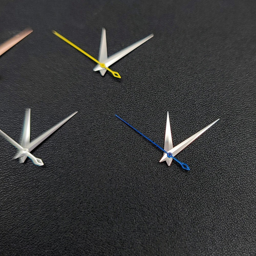 Mod NH35 Watch Hands Set 10*14*15mm Standard Presage Needles Silver/Rosegold