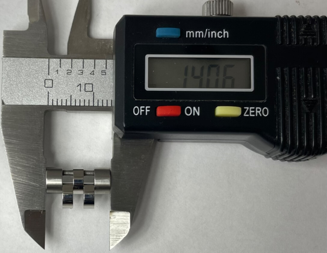 GENUINE ROLEX 14mm Jubilee Solid D Link S/S for ref. 178384, 178274, 178204