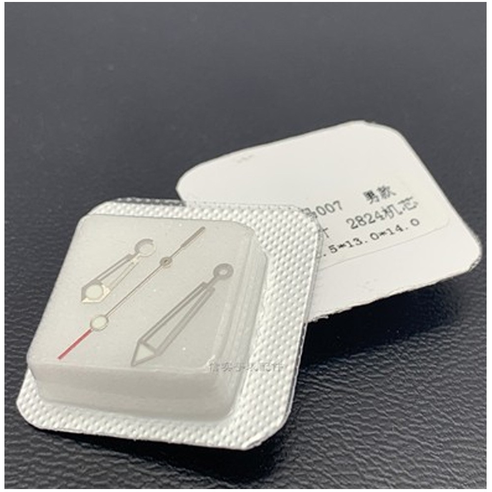 Silver Watch Hand Neddles Pin Replacement Parts For ETA2824-2 Watch Movement