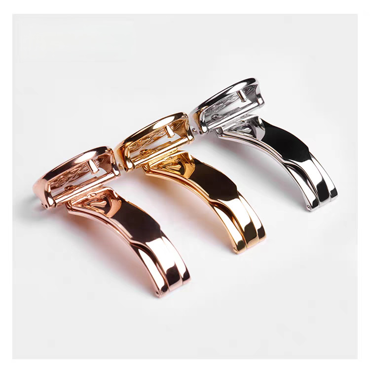 16/18/20mm for Patek Philippe Watchband Stainless Steel Pin Buckle Folding Clasp