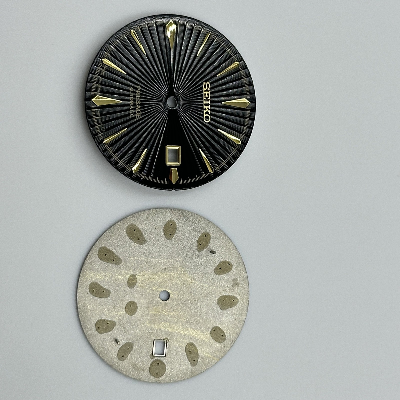 35mm Cocktail Stripes Watch Dial No Lume for Nh35 Movement Modification Accessor
