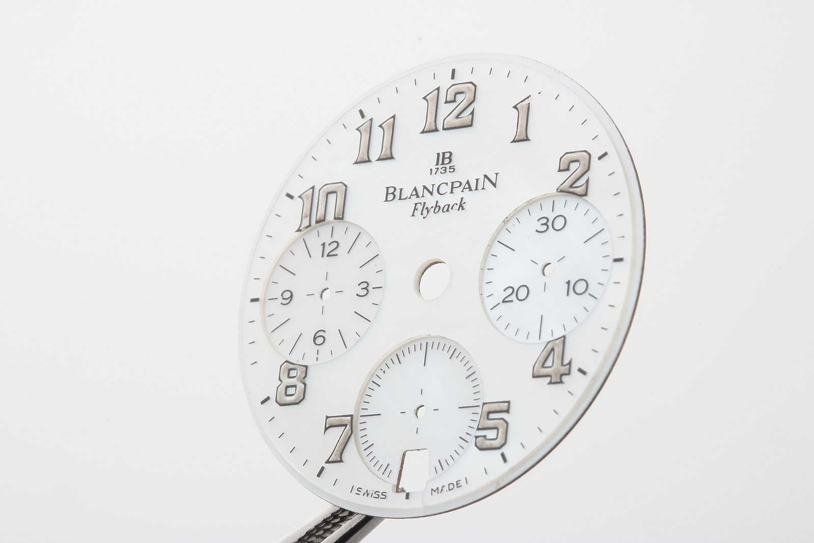 RARE Blancpain Flyback Chronograph Mother of Pearl Dial Watch Part WHITE MOP