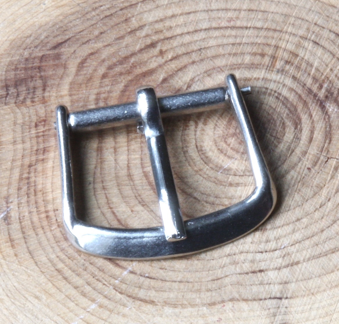 Nickel steel 1950s/60s vintage dress watch band buckle 13mm opening NOS 1960/70s