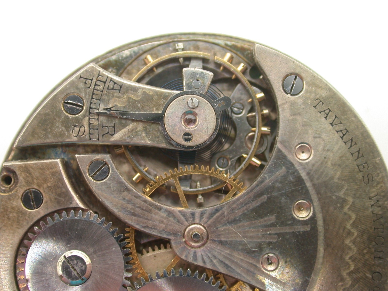 WATCHMAKERS – TAVANNES 19 LIGNE POCKET WATCH – 28MR47