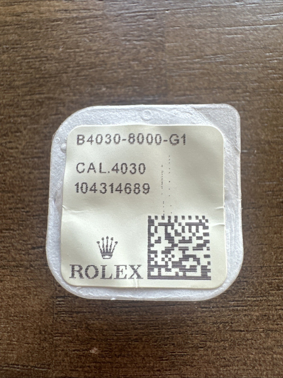 Genuine Rolex 4030 8000 Chronograph Wheel Daytona NEW/Sealed