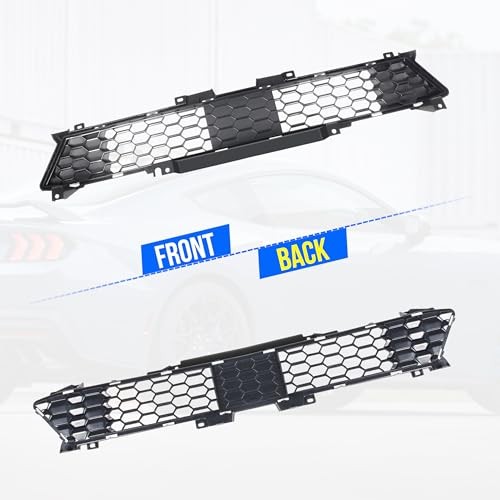 Front Bumper Grille Side Trim Cover Compatible with 2024 2025 Ford Mustang