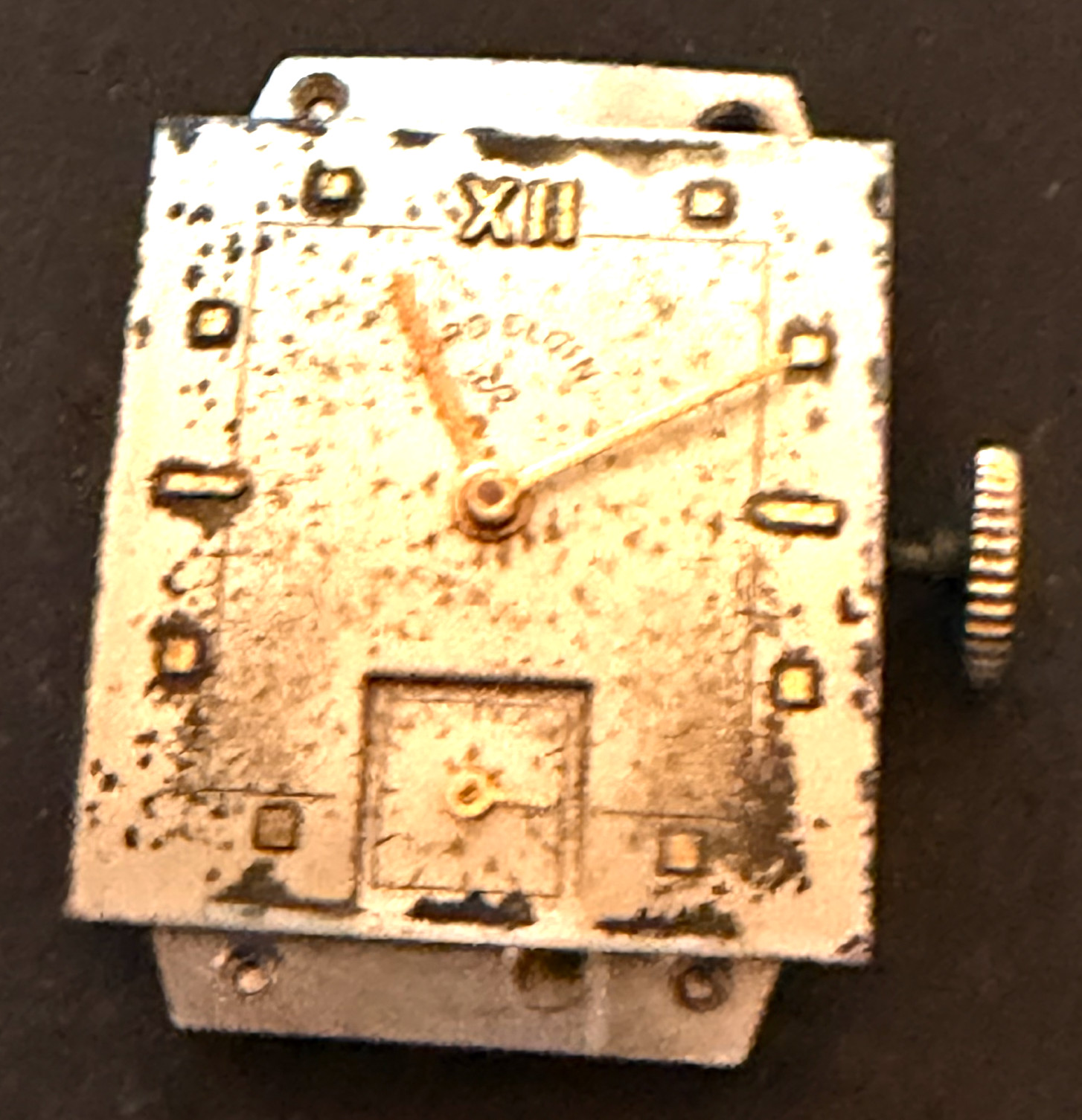 Vintage Lord Elgin Cal 559 Men’s Watch Movement Parts/Repair 21j USA