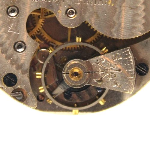 1896 NY STANDARD POCKET WATCH MOVEMENT 1036087 GRADE: 44 6s 7j (SA)