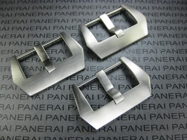 26mm Swiss 316L Stainless PRE-V SCREW IN BUCKLE for PANERAI 3PC Brush 26 3 pc P