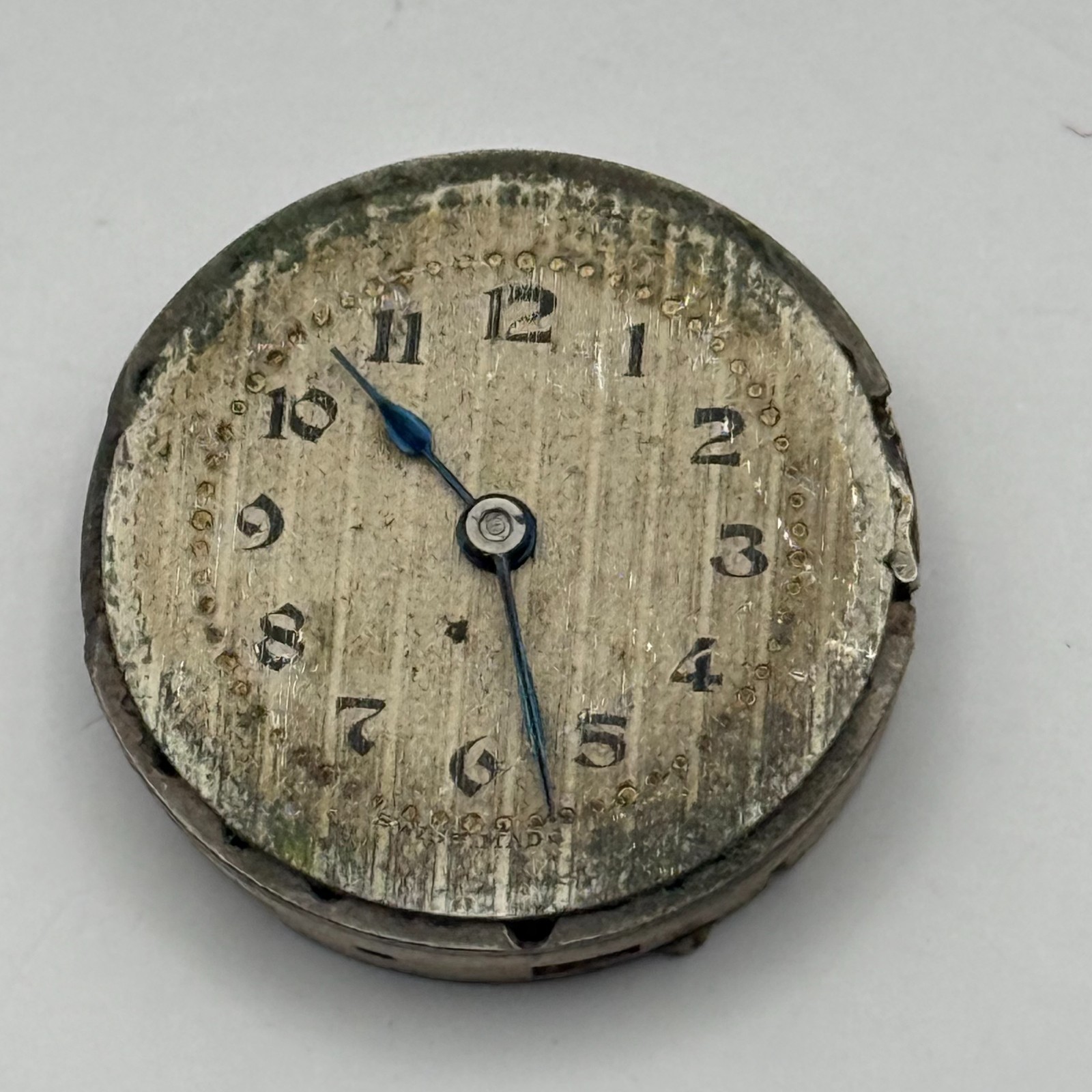 Lanco Watch Movement 15 Jewels Swiss Manual Wind Vintage Parts Repair 23.6mm