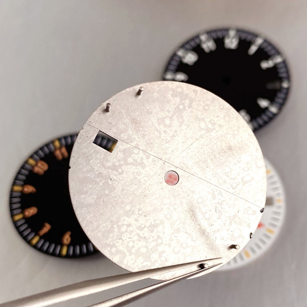 Black White Blue 29mm Sterile Watch Dial fit NH35 NH38 NH70 NH71 NH72 Movement