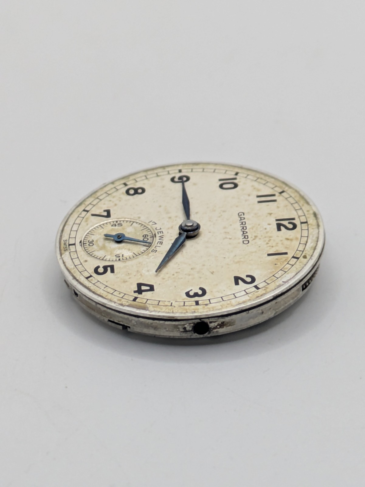 Garrard ETA 1120 Manual Wind Watch Movement Swiss Made See Photos & Video 27.1mm