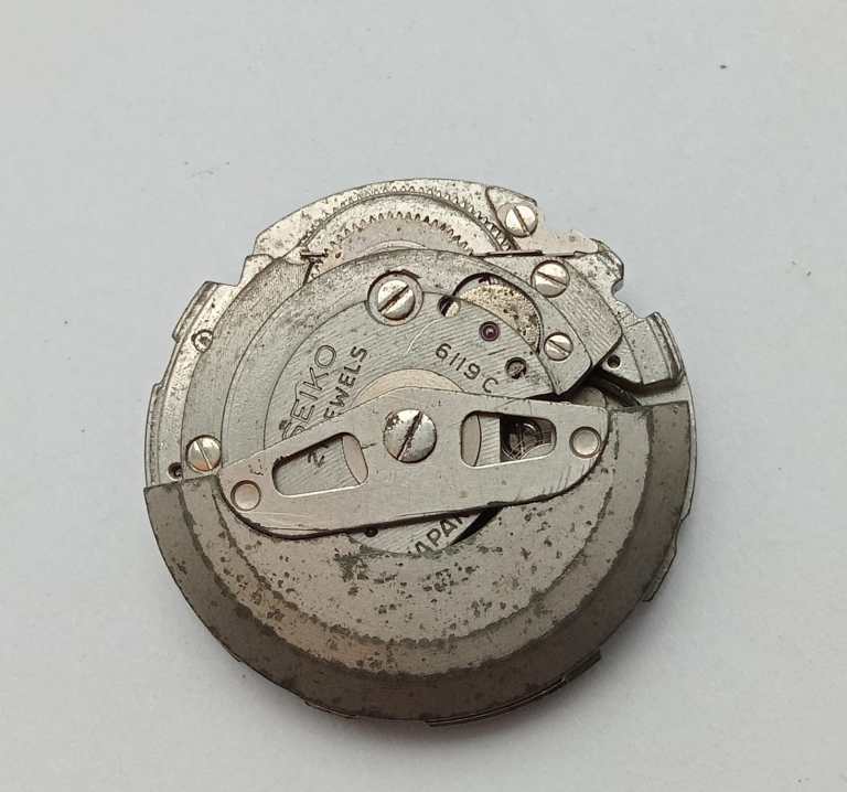 Seiko Automatic 6119 C Vintage Watch Movement For Parts