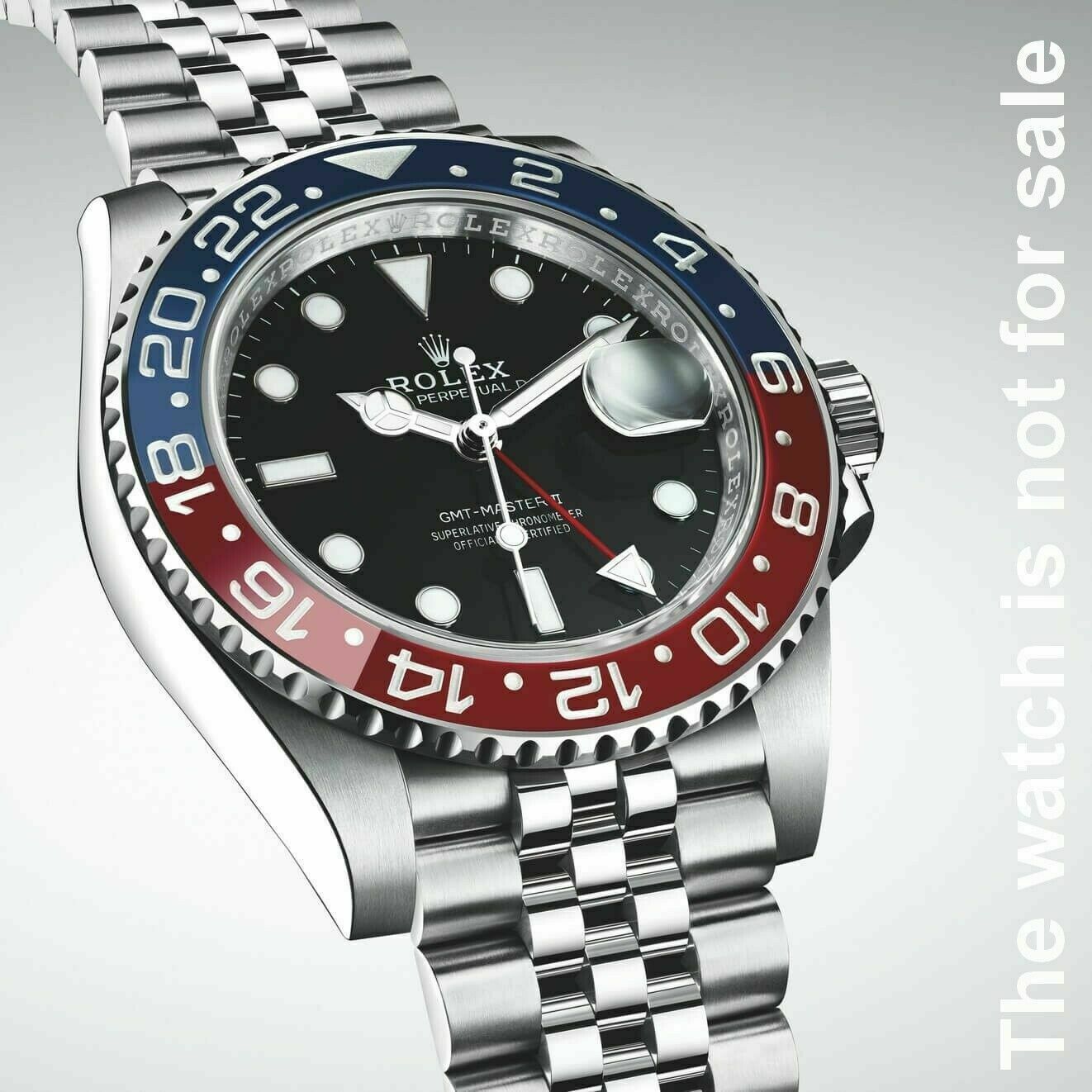 New Bezel Ceramic Insert For Rolex GMT MASTER II 16700 16710 16760 Enrgaved