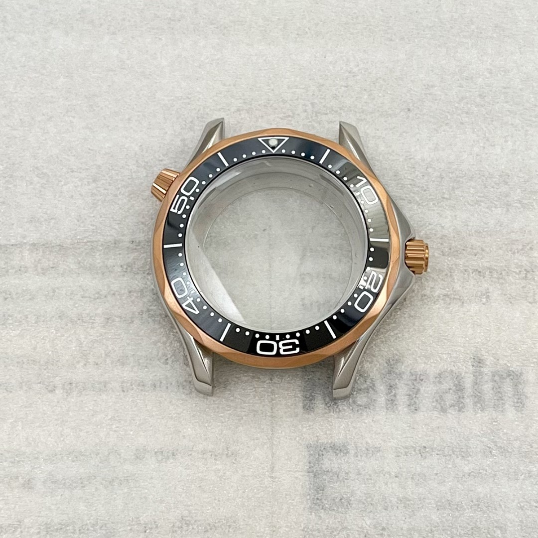 41mm Stainless Steel Watch Mod Case Fits NH35 Mechanical Movement