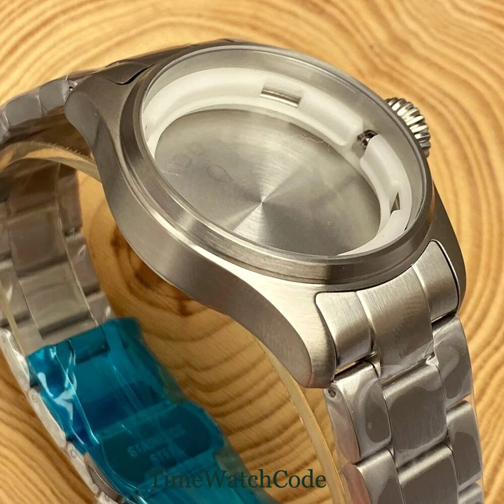 Fit NH34 NH35 NH36 NH38 PT5000 ETA2824 Pilot Dive Watch Case Sappire Glass 20ATM