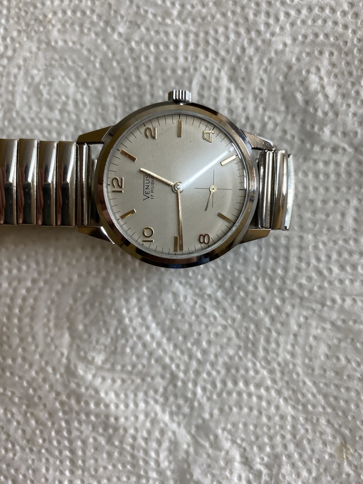 Venus Cal.1130 Wristwatch Overhauled €120.00 Spe. €10.00