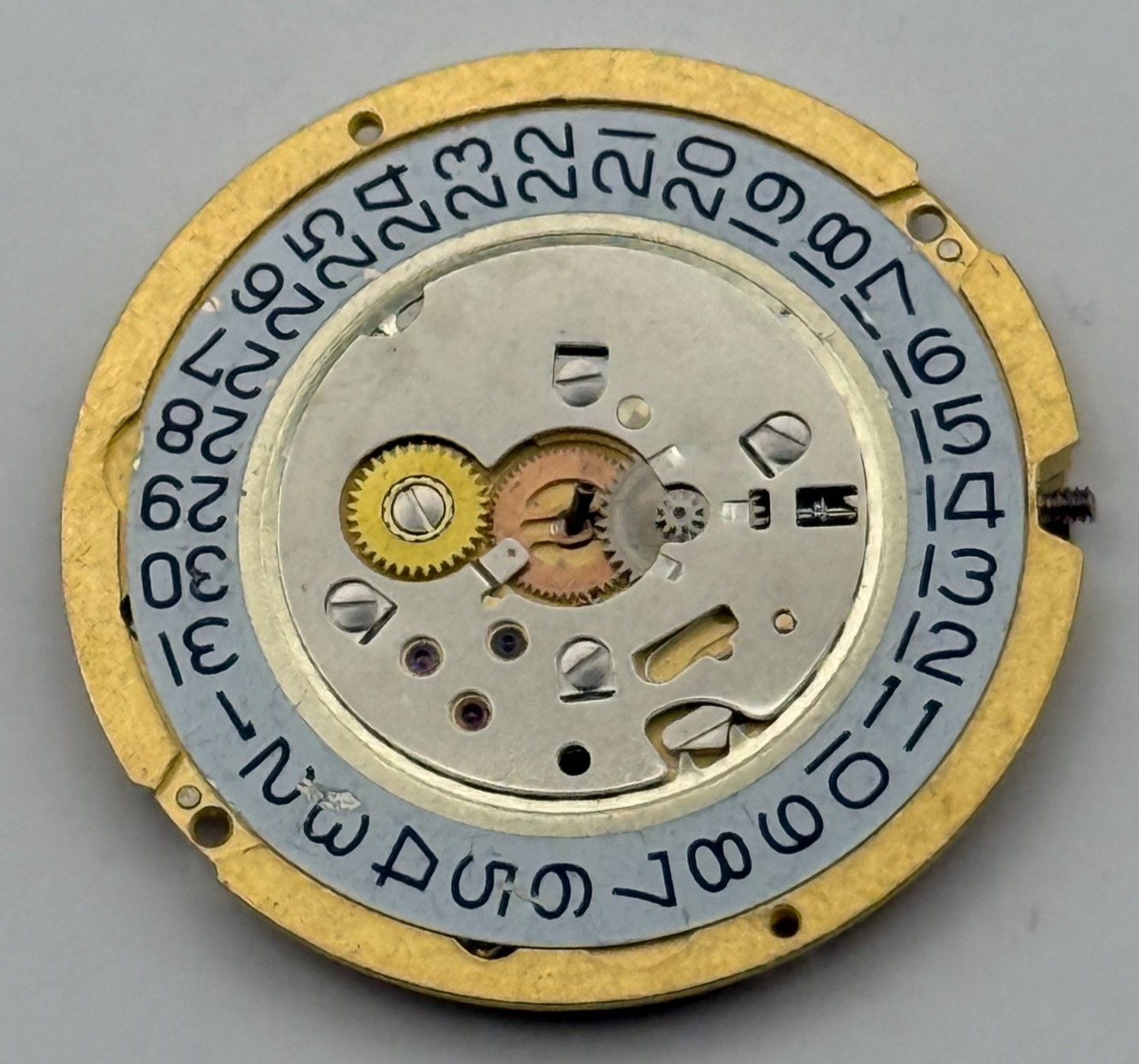 Ronda 1006 Watch Movement Quartz Swiss Date 8 Jewels Vintage Parts Repair 23.8mm