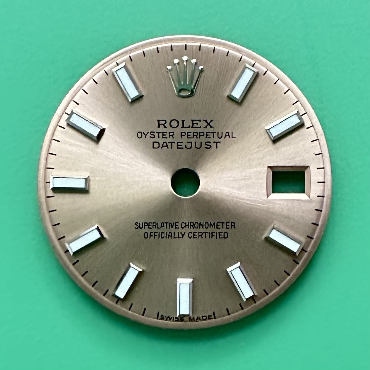 Genuine Rolex Datejust Lady 26mm Watch Dial Pink 19.8mm Diameter