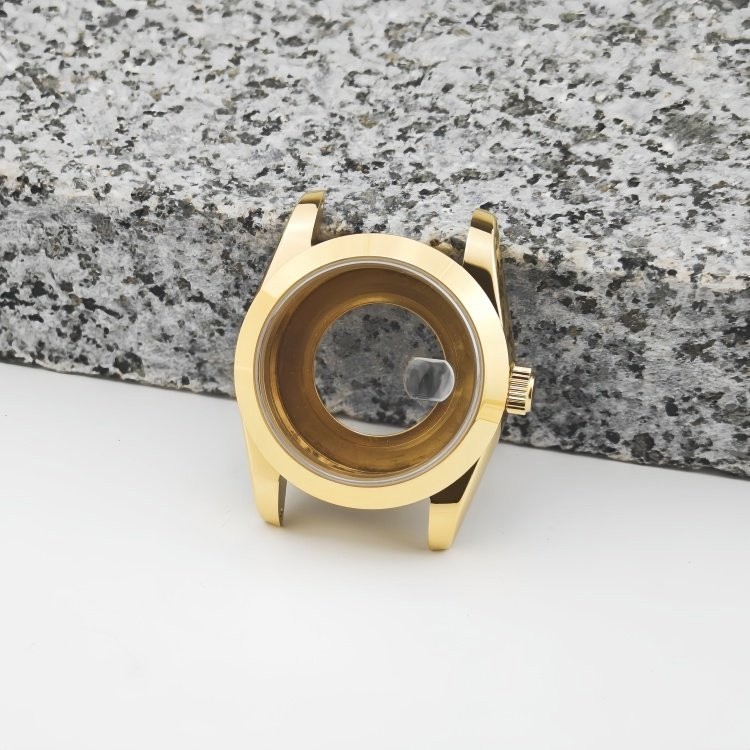 31mm Matte Sandblasted Watch Case Sapphire Glass For NH05 NH06 Movement