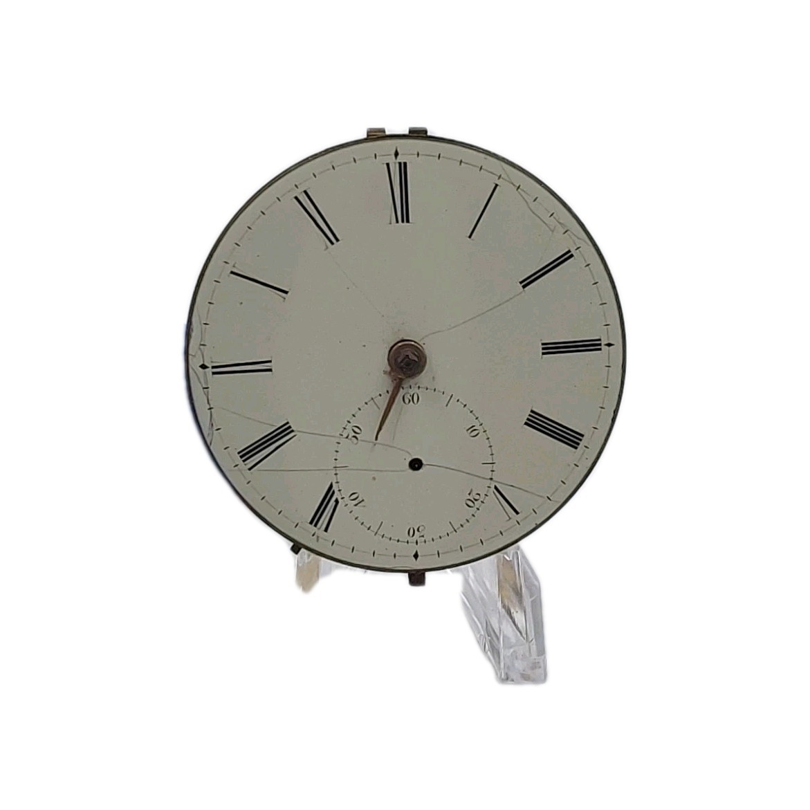 J Johnson Liverpool Fusee Pocket Watch Parts Dial Movement Cover 404
