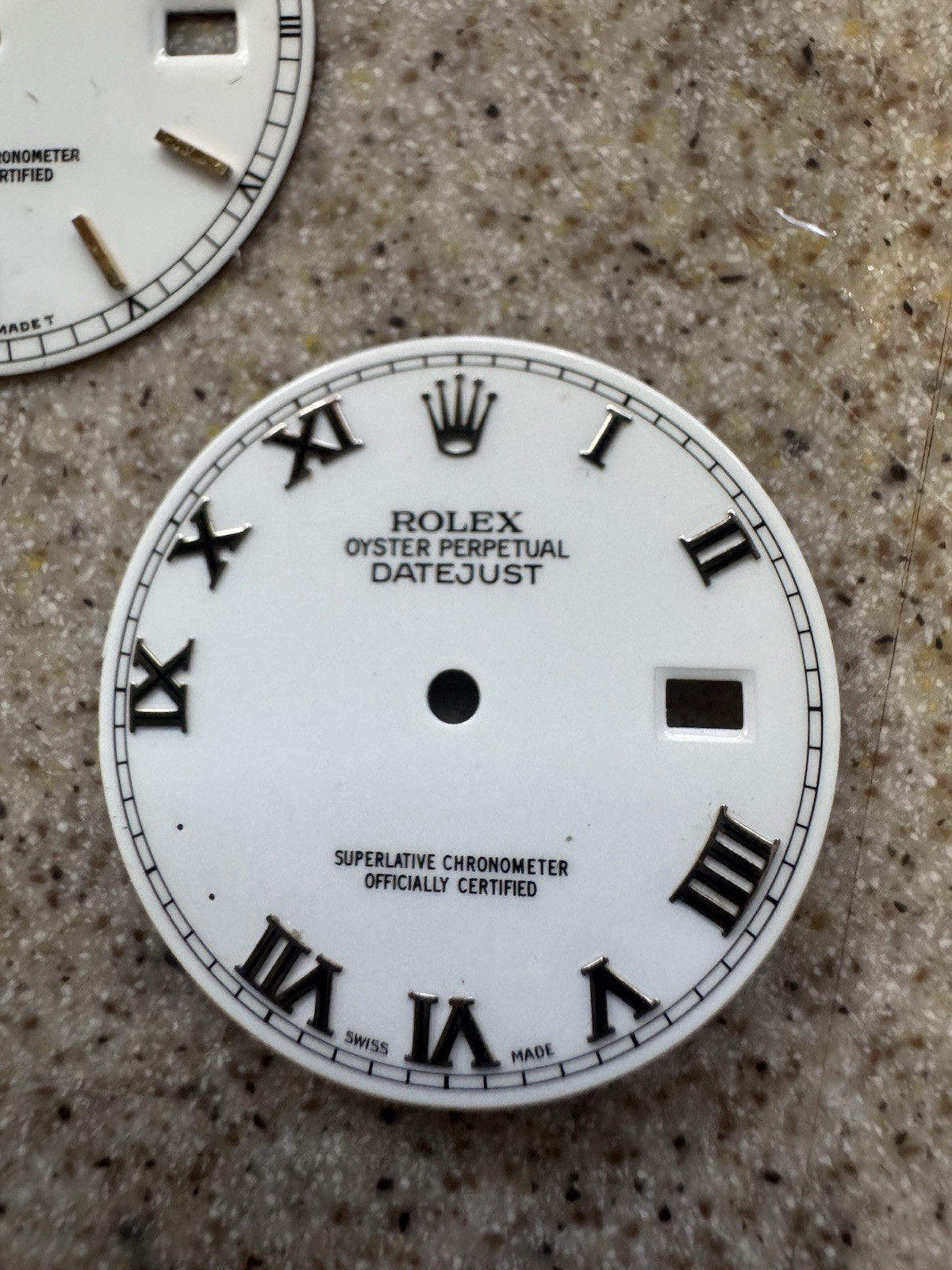 Rolex Dial 16233 16013 1 Missing Feet 1 Missing Index