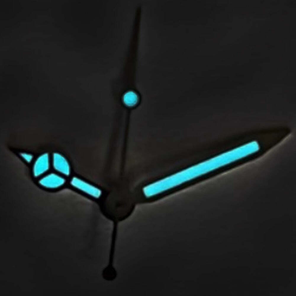 17mm Matte C3 Blue Lume Watch Hands for NH34 NH35 NH36 NH38 NH39 NH70 NH72