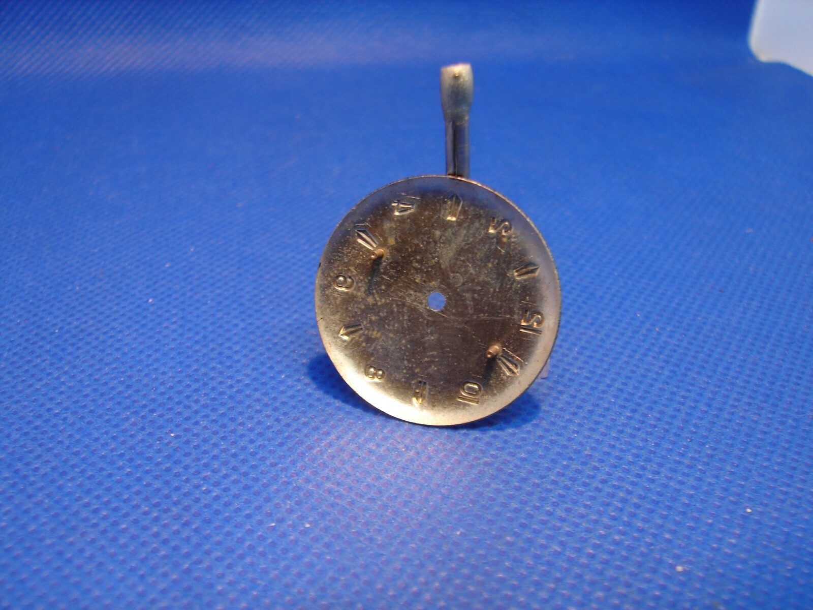WRISTWATCH DIAL PART CROSBY BLACK 21 JEWELS ! d21