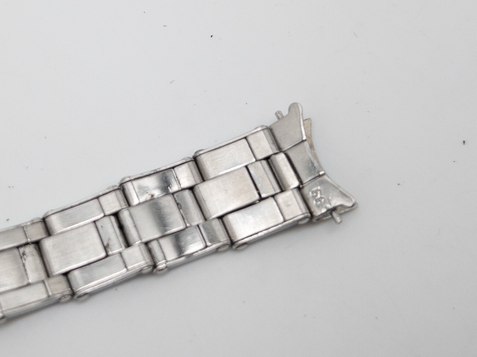 Vintage ROLEX DATE or DATEJUST Ladies SS STRETCH WATCH BAND BRACELET Very RARE