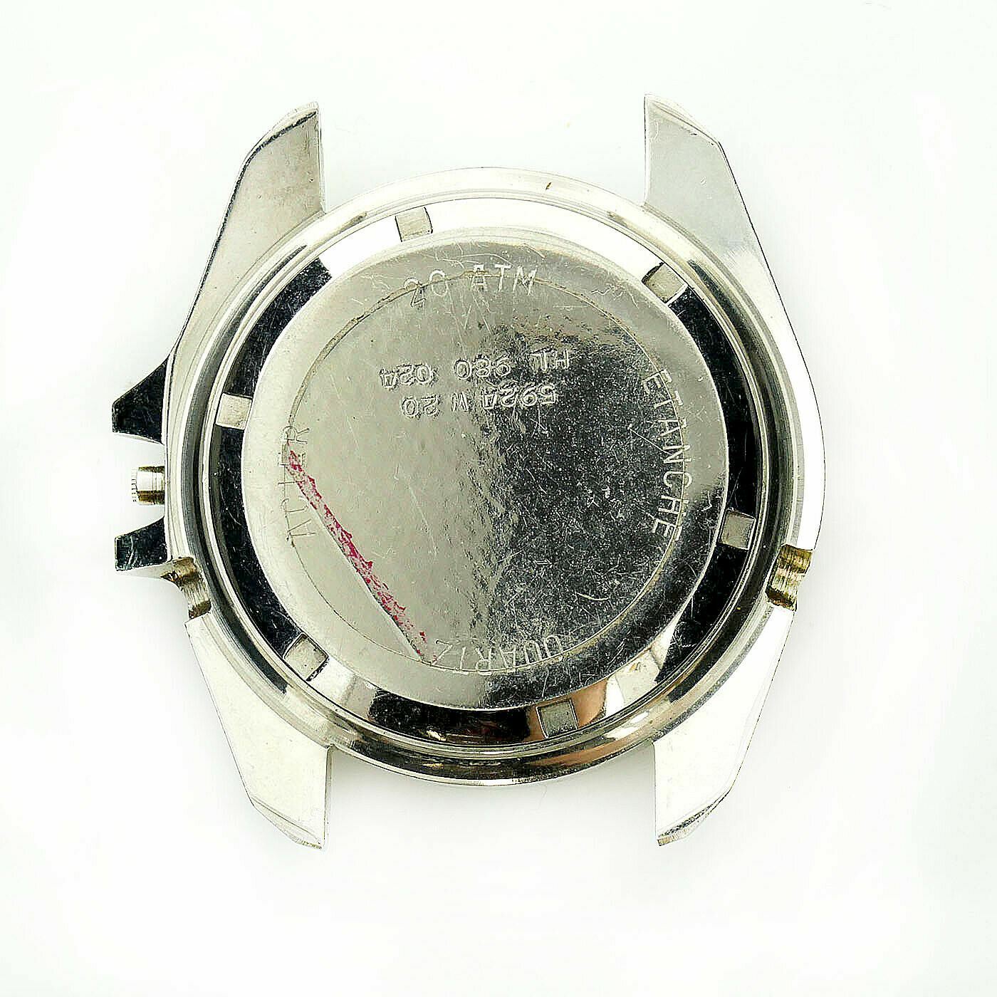TAG HEUER DIVER HL 980.024 STAINLESS STEEL CASE FOR PARTS OR REPAIRS