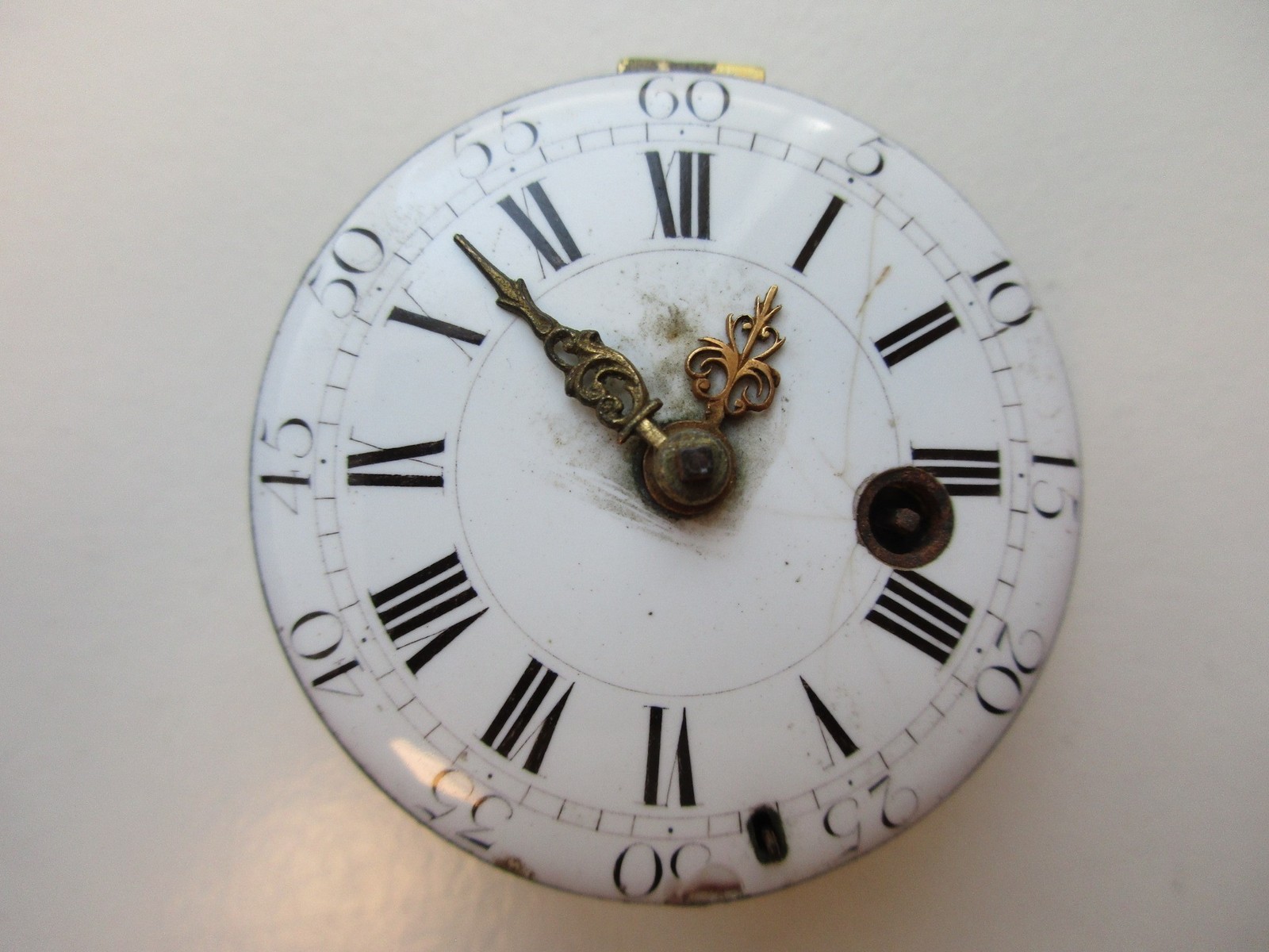 Verge Fusee pocket watch movement Le Roy Paris – for parts