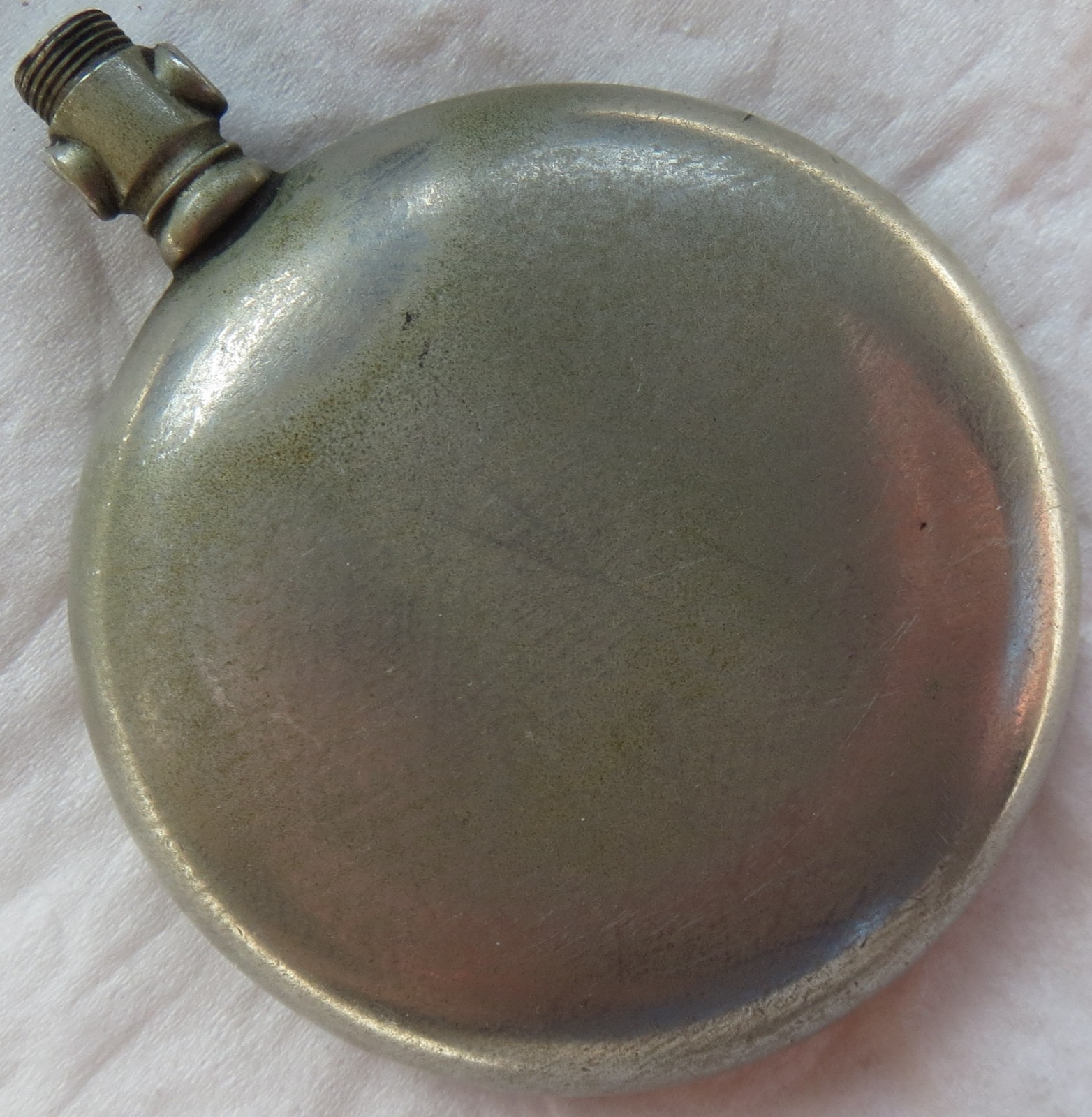 Longines pocket watch open face nickel chromiun case 52,5 mm. in diameter