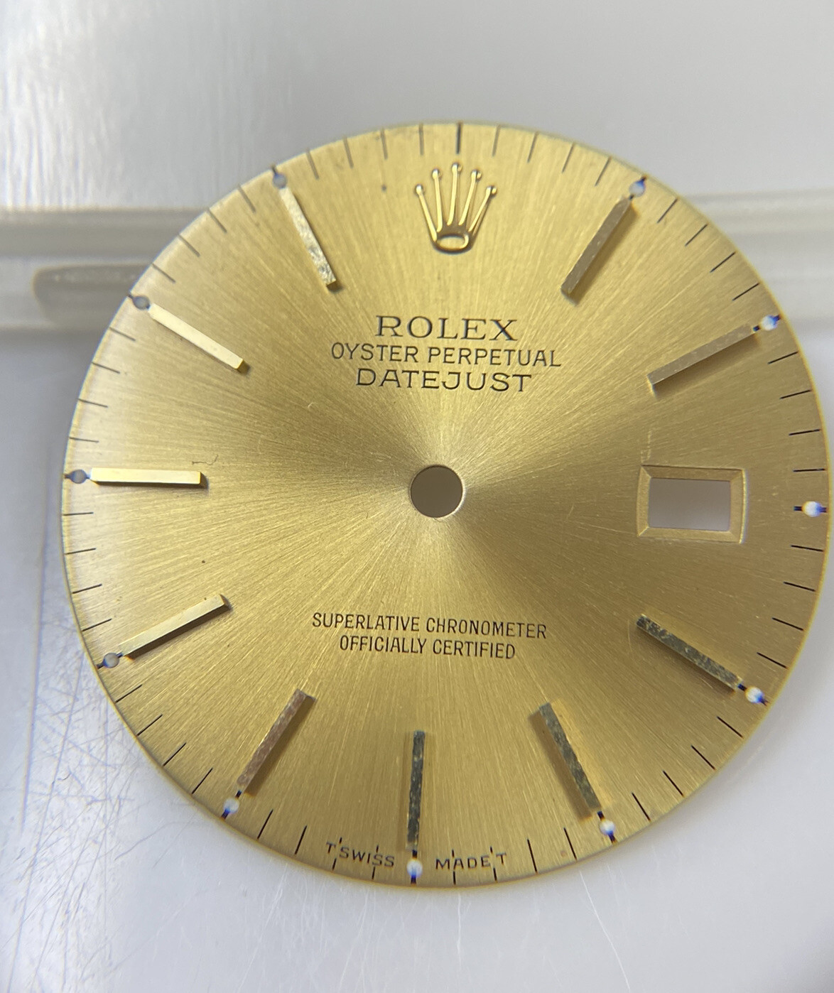 Genuine Rolex Datejust 36mm 16013 16233 Cal 3035/3135 Gold Dial