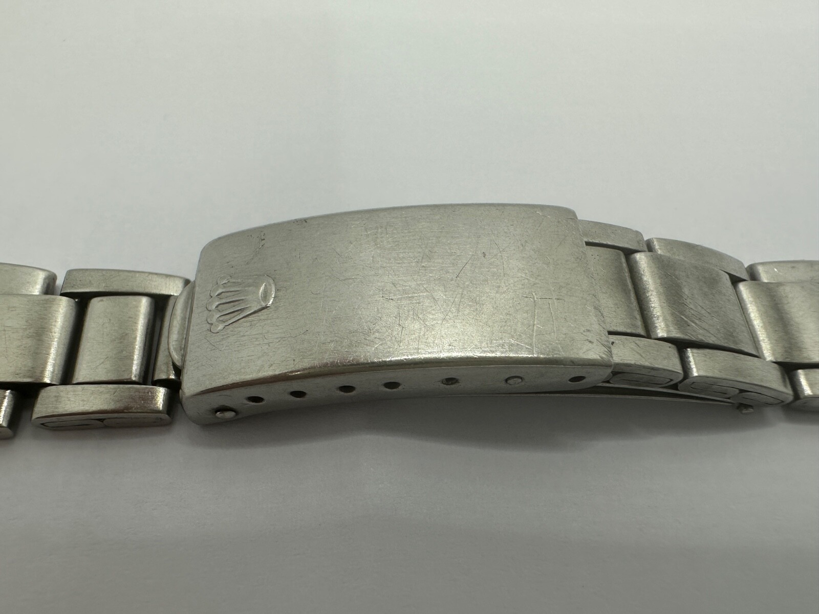 ORIGINAL Rolex 7835 Steel Band Bracelet 19MM 357 Endlinks good length,